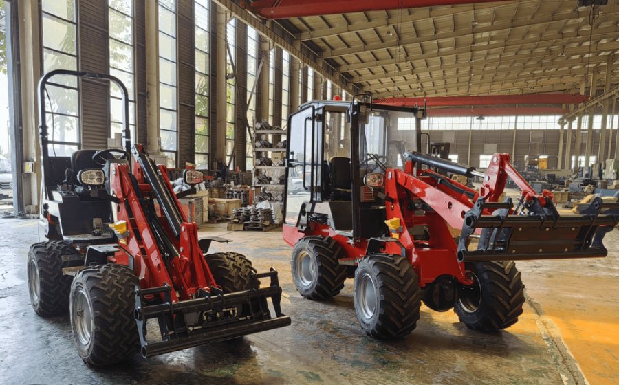 electric mini wheel loader H220
